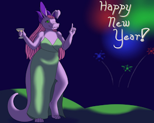 Happy New Year! by TheDragonessDen