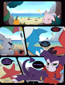 Summer Heat (Page 1) by Meraence