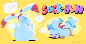 The Sock-bun by OddJuice