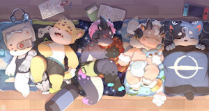 nap time in kindergarten by pawsve