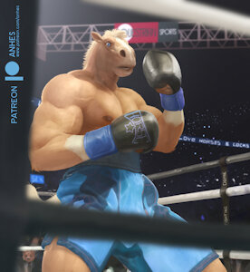 Boxer Horse 1 by Anhes