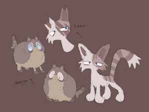 Warrior cats designs by labbit