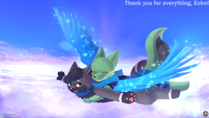 Take you to the sky [Commission] (Speedpaint) by FireEagle2015