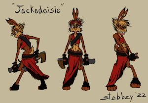 Jackadaisie Character Reference by StabbzyCat