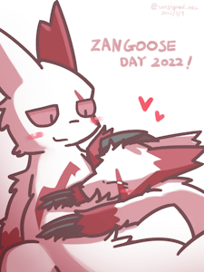 Zangoose day 2022! by unsignedNEZ