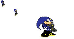 comet  the hedgehog sprite number two by hyperdark06