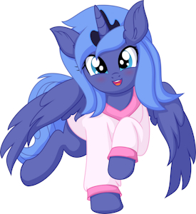 Princess Luna - Sweater by CyanLightning