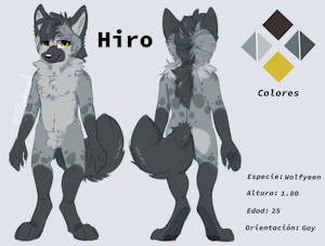 Hiro's reference sheet. by Hiro11