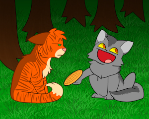 Firestar doesn't like waffles XD by CatBoyJail