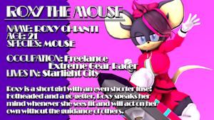 Meet Roxy the Mouse! [OC] by Zoothen