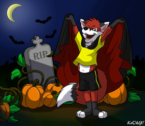 Fox Halloween by Kooky