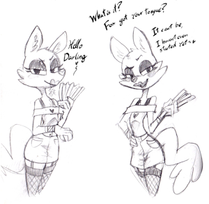 Roommates - Mangle designs by SoulCentinel