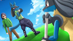 [Commission] Lucario by WinickLim