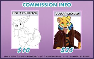 COMMISSIONS INFO by Kaimee