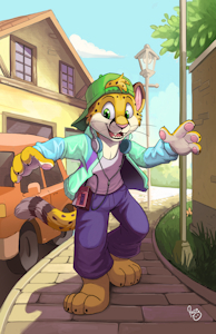 Feel the rhythm! by PandaPaco by Salmy