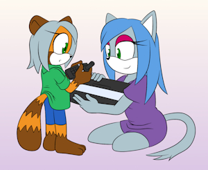 "This was Mommy's game console" by Sonicguru