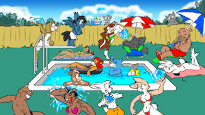 POOL PARTY! by MaxDeGroot