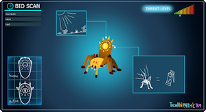 Creature concept-- Solar Spider(revamped) by Netherkitty