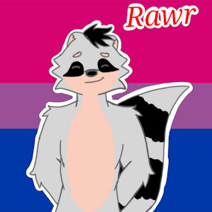 Raccoon Bisexual by luchianoraccoon
