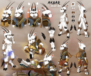 oryx ref sheet by Stampmats