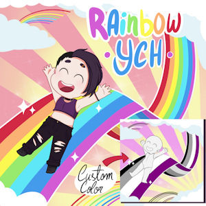 Rainbow YCH by chocosarit