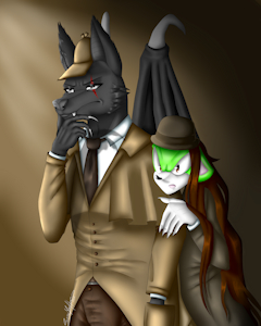 Sherlock Bat and Watson by SonicYaoiHaven
