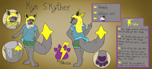 Kyn Skyther Ref Sheet 2022 by kinyeon