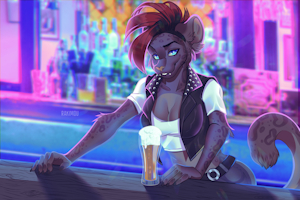 In the bar [COMM 02062022] by Rakimou