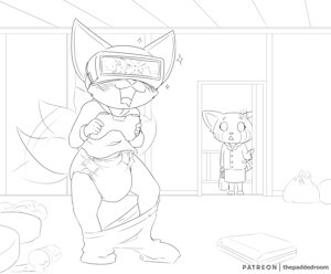 Fenneko and VR by ThePaddedRoom