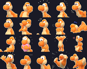 Cookie telegram stickers by cinnamoncookies