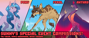 Sunny's special event commissions! by SunnyWay