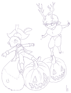 🎃 Jumping in the pumpkins 🎃 by SeaDewGin