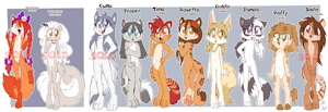 *ADOPTABLES*_Simply sweet by Fuf