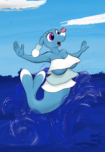 Jumping Brionne by ShortCircuitCA