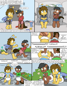 Punished for Peeing Your Pants by RitaTheWoodpecker