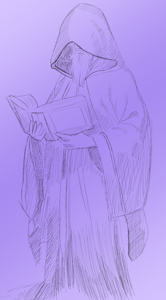Booked Mage [Sketch] by LalaLewds