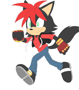 Jason The Wolf (My Sonic OC) by JasonTheWolf