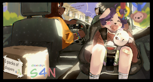 Day nap in the car by S4N