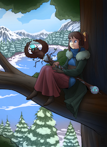 Frosty Adventurer by Lichfang