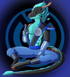 [C] Furry Corps - Blue Lantern by Fours