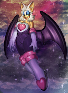 Rouge The Bat by JoWiccan