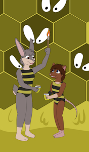 Honey Bee Hole by HyperWolf3000