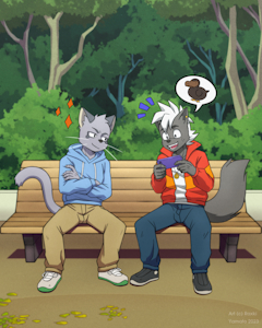 Odd Taxi: Imai Tanaka At The Park. (CM) by RaxkiYamato