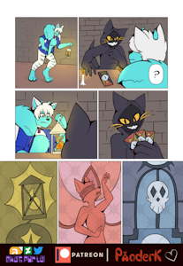 Comic Comm 1 by Panderk