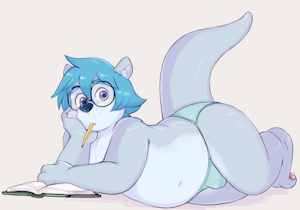 lo-rise undies to study and relax in by IzzOttProblem