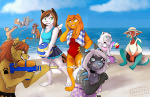 Beach Bash by LittleRascle