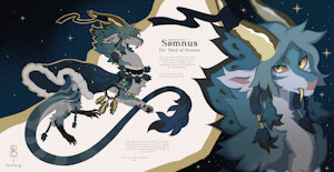 Somnus the Spirit Dragon by PinkRathian