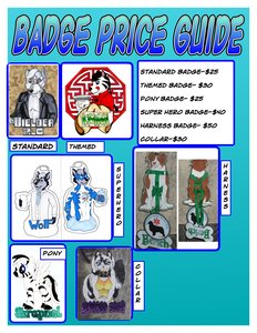 Badge prices by Emira