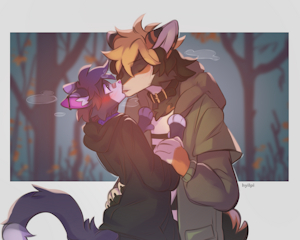 First kiss by hyilpii