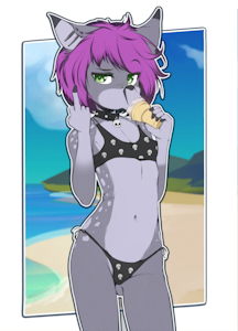 *Commission* Phoebe At The Beach by sicMoP